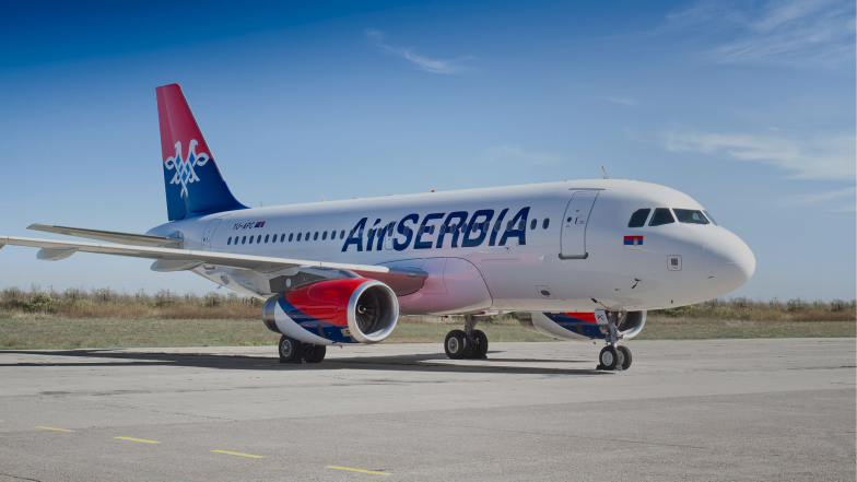 Air serbia cheap carry on